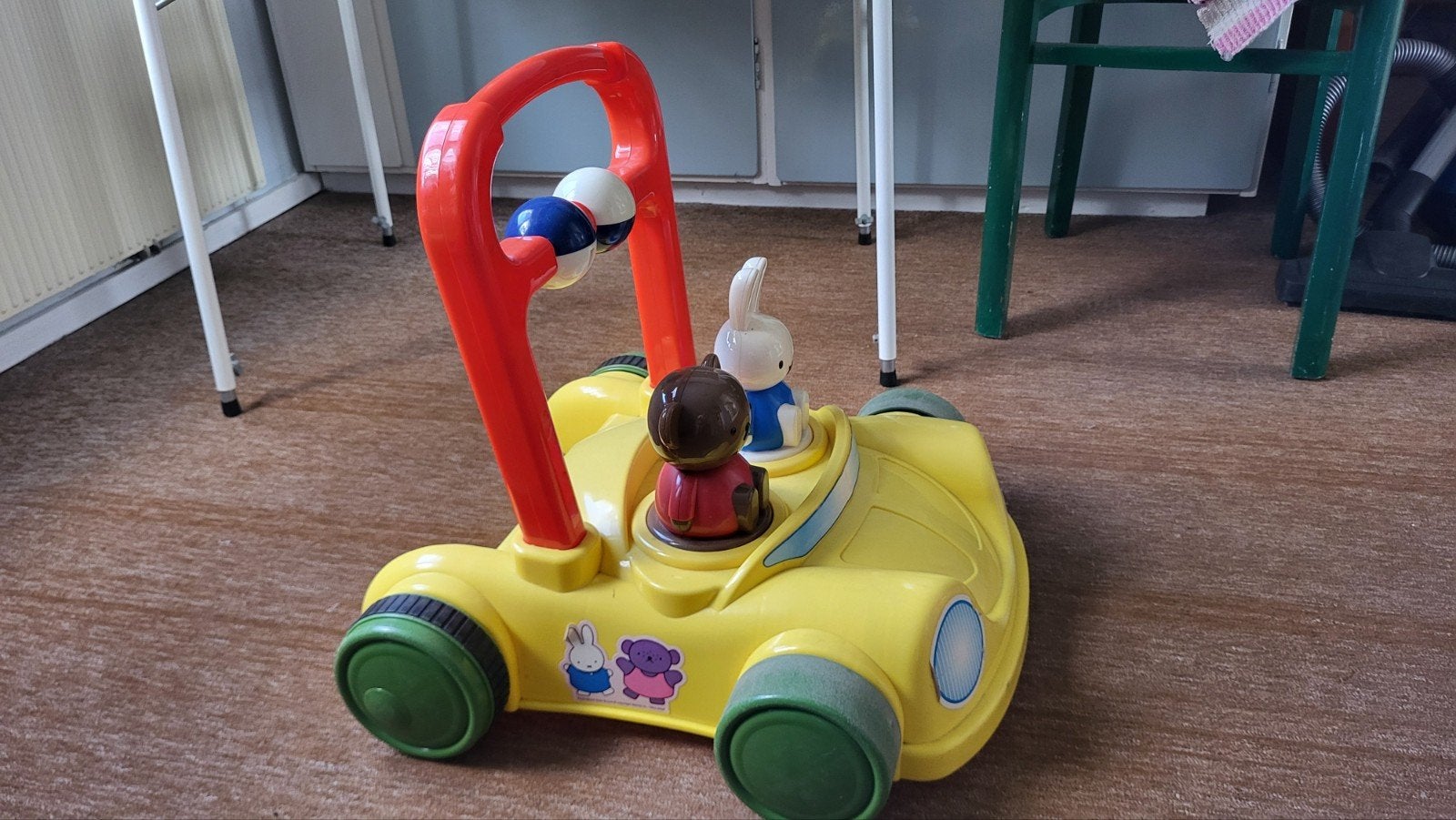 Nijntje loopauto, Ophalen, Gebruikt