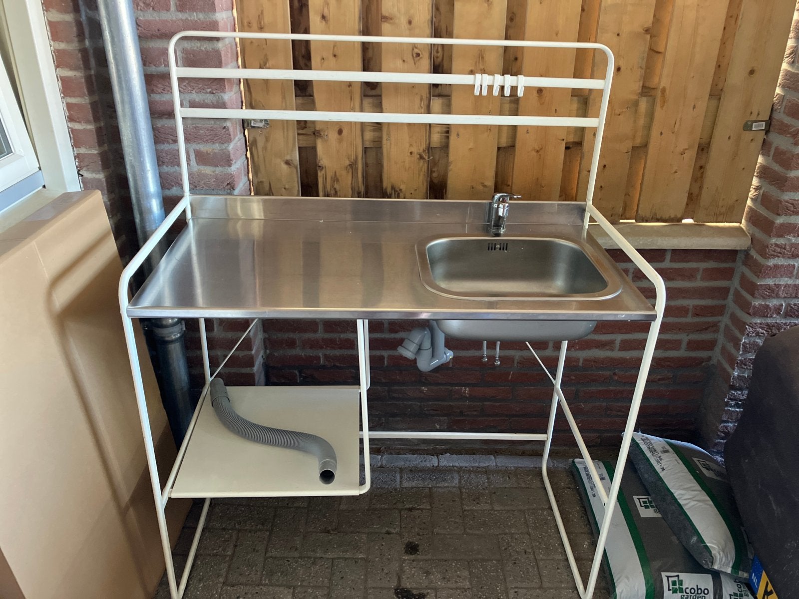 Ikea keukentje sunnersta, Ophalen, Gebruikt, Wit