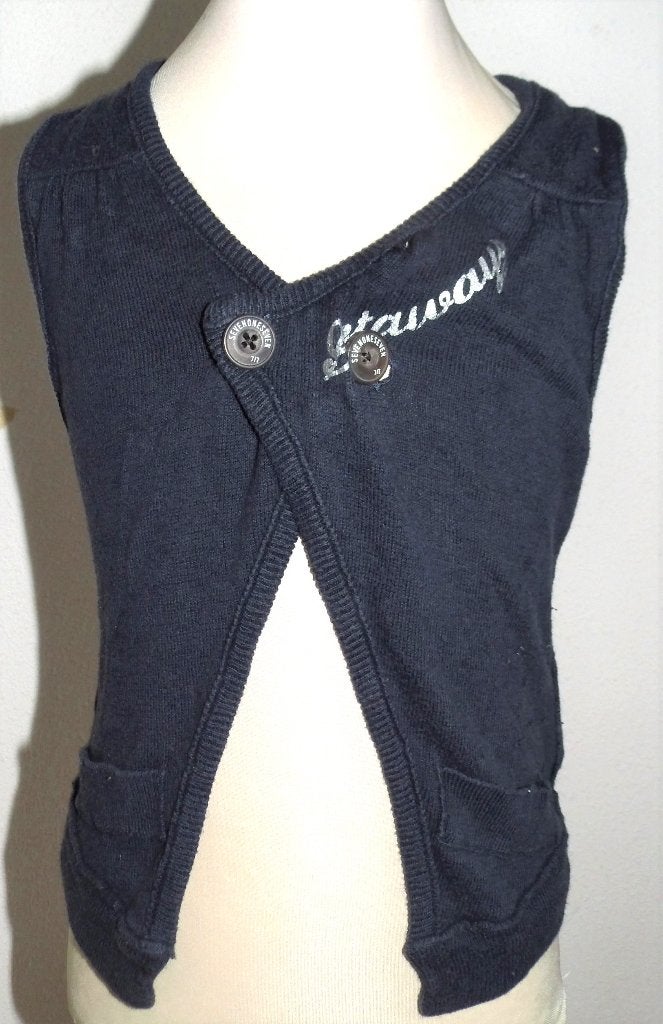 leuk Sevenoneseven 717 vest top maat 134 -140, Gebruikt, Meisje, Trui of Vest, Sevenoneseven