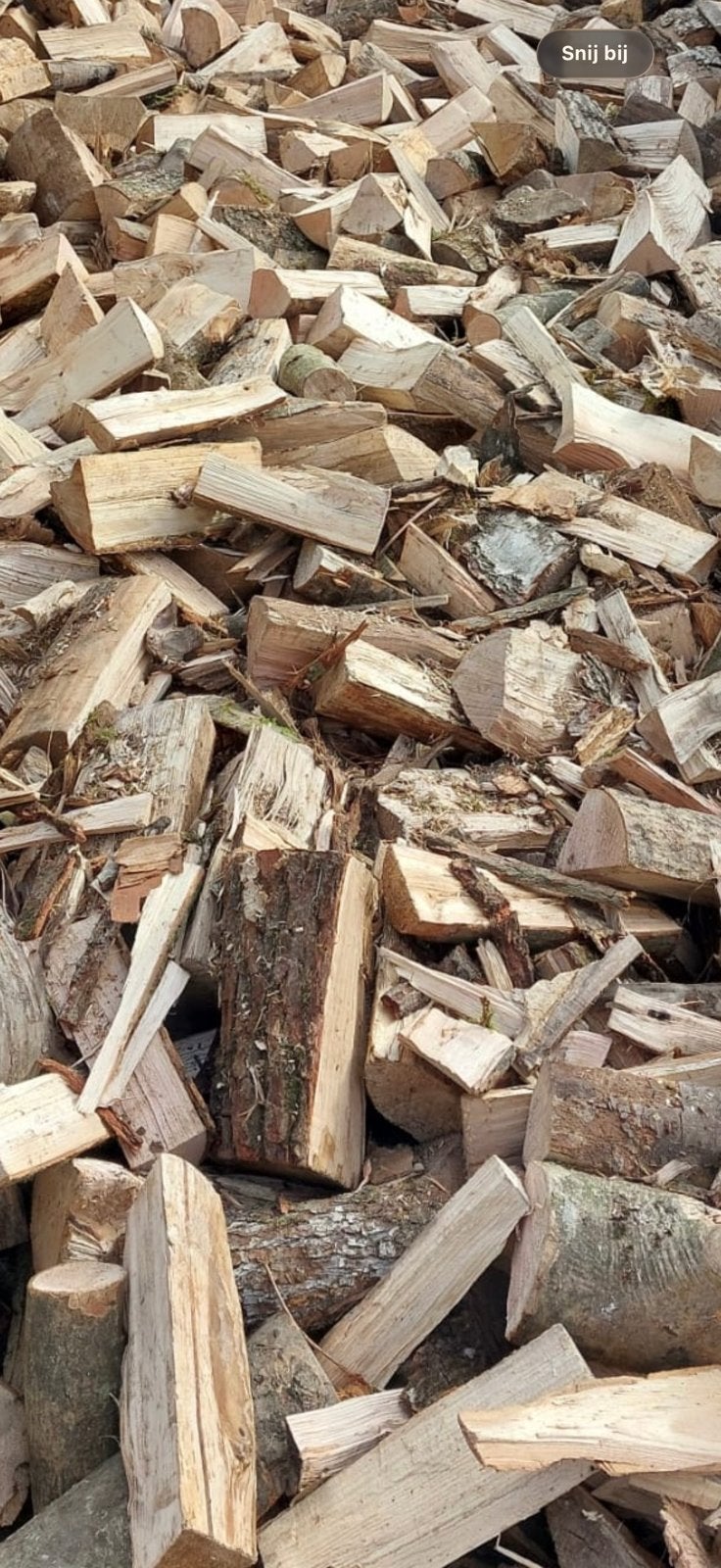 Eiken mix - droog stookhout, 6 m³ of meer, Ophalen, Eikenhout, Blokken