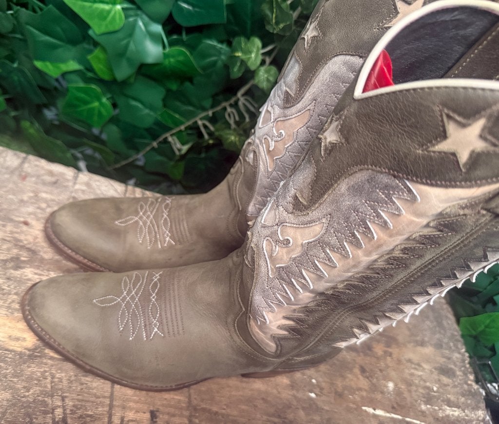 bijna Nieuwe prachtige laarzen van sendra maat 38, Ophalen of Verzenden, Zo goed als nieuw, Sendra, Groen