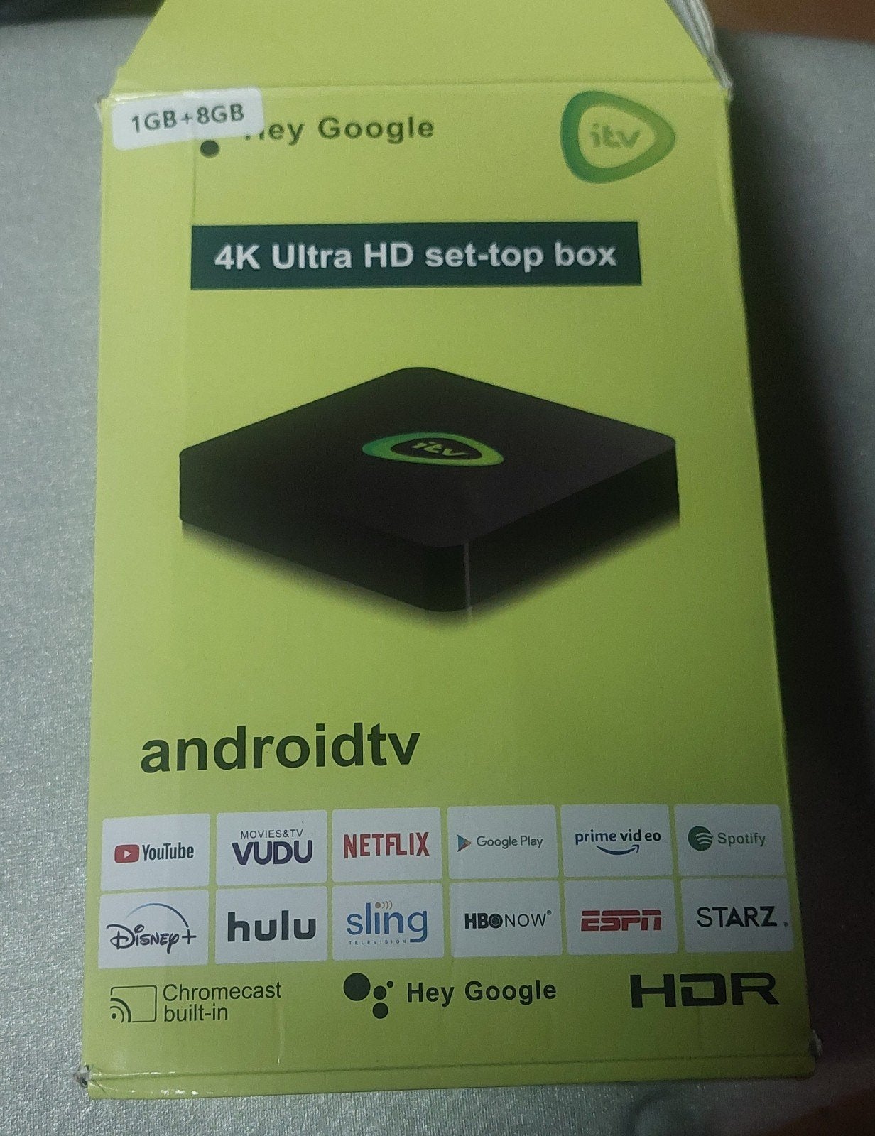 4K Ultra HD Android TV Set-Top Box met Chromecast, Ophalen of Verzenden
