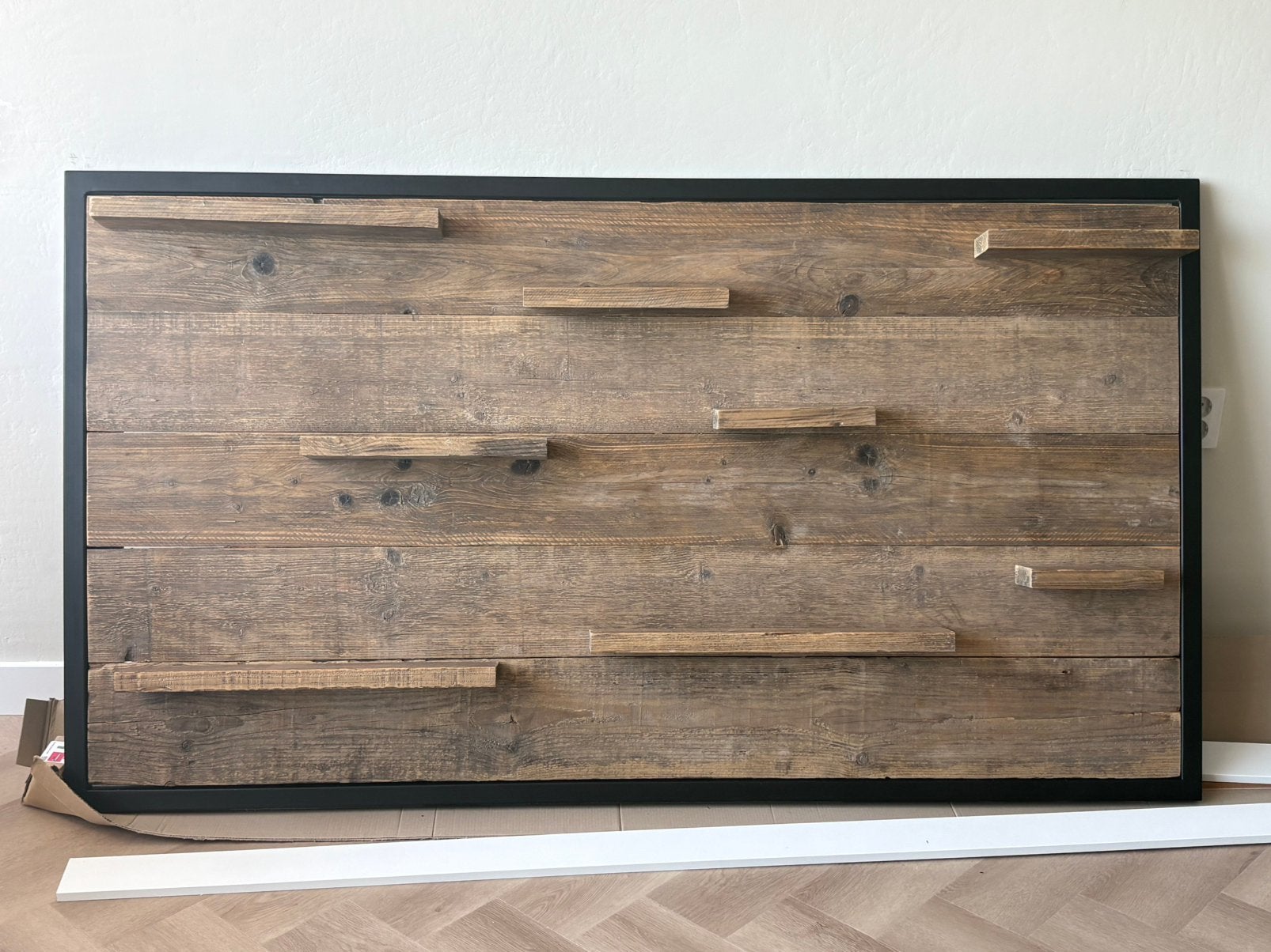 Wandplank, Ophalen, Zo goed als nieuw