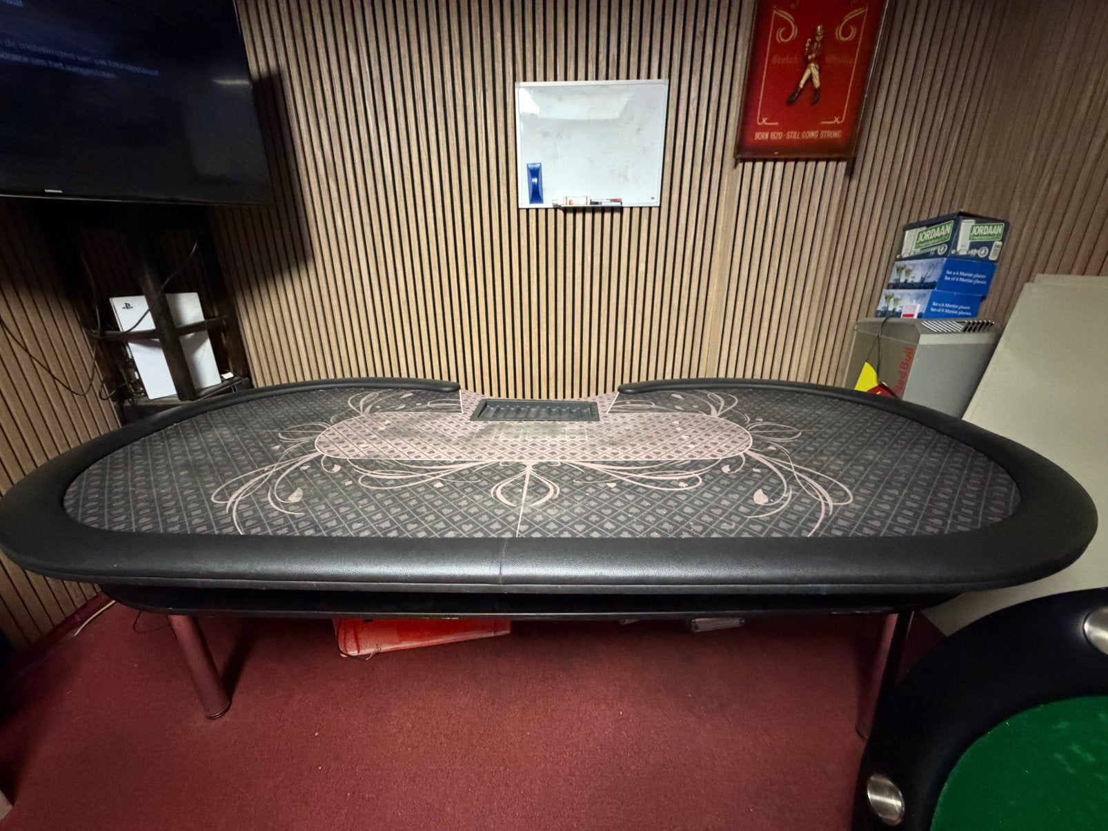 Pokertafel 10 persoons ( extra groot ), Ophalen, Gebruikt