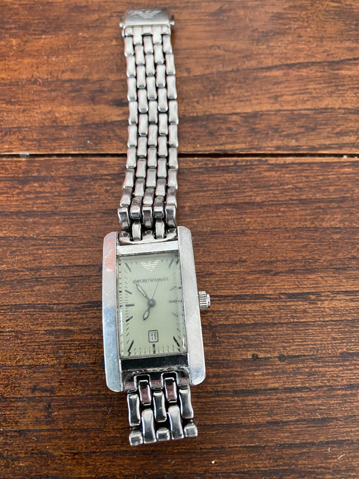 Dames horloge met nieuwe batterij !, Overige merken, Staal, Gebruikt, Staal
