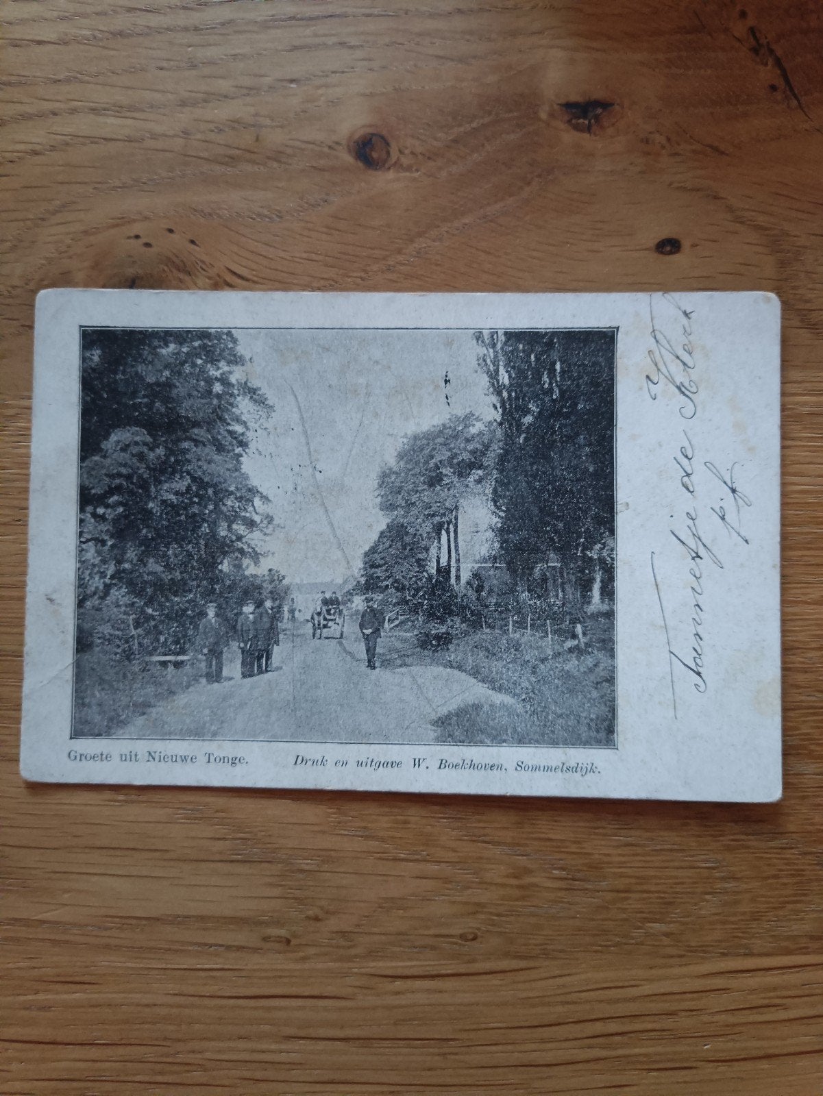 Nieuwe Tonge, Ophalen of Verzenden, Voor 1920, Gelopen, Zuid-Holland