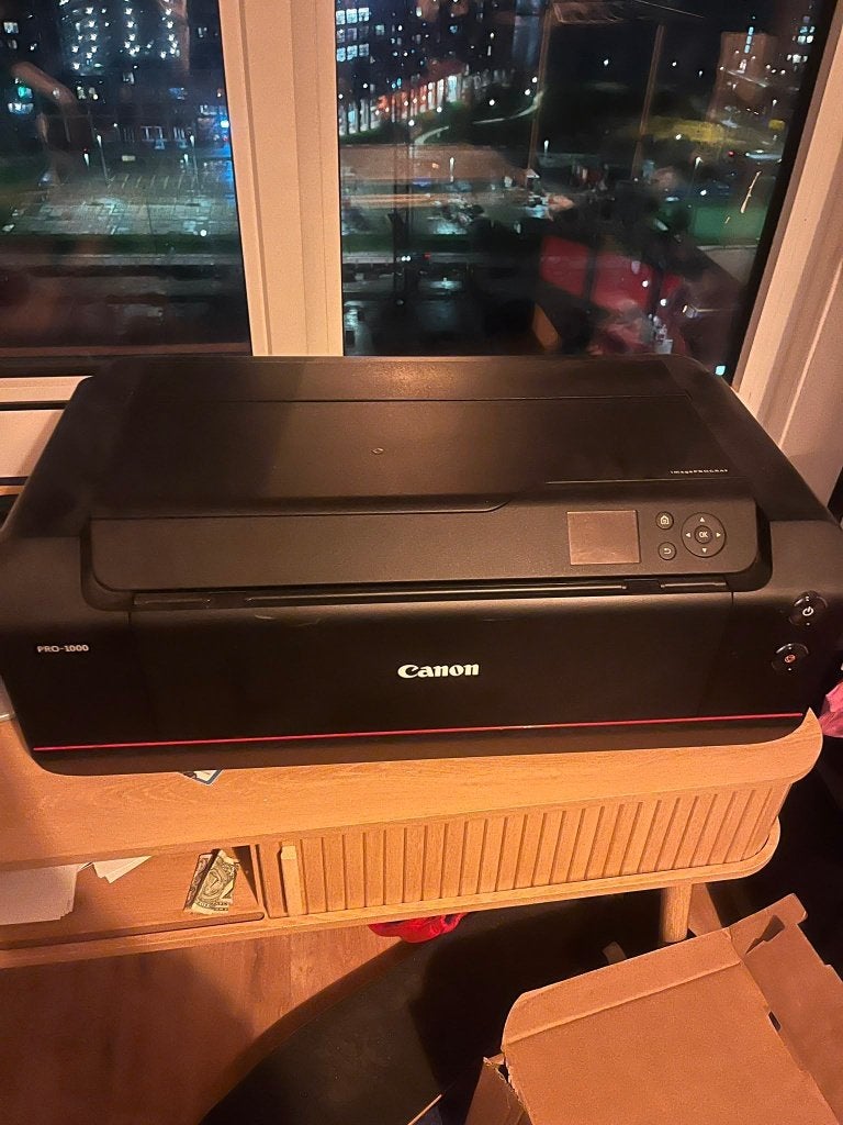 Canon imagePROGRAF PRO-1000 A2 fotoprinter minimaal gebruikt, Computers en Software, Ophalen, Fotoprinter, Zo goed als nieuw, Canon.