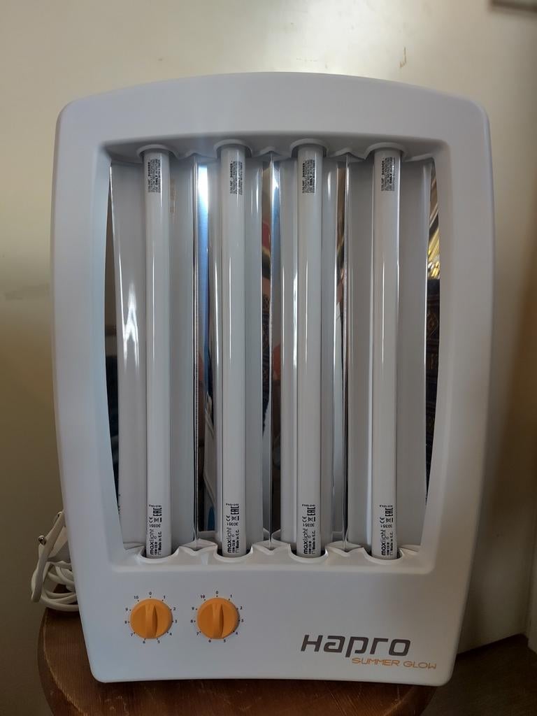 Hapro Summer Glow gezichtsbruiner HB175, Ophalen, Zo goed als nieuw, Gezichtsbruiner, Minder dan 10 lampen