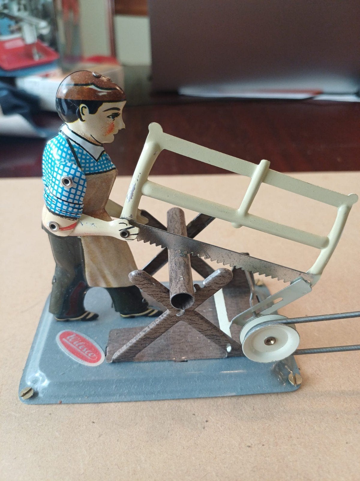 Wilesco stoommachine met aandrijfmodellen, Ophalen of Verzenden, Zo goed als nieuw, Groter dan 1:32, Overige merken