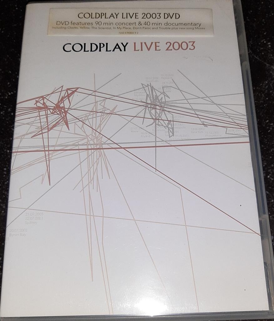 Coldplay live 2003, Alle leeftijden, Ophalen of Verzenden, Zo goed als nieuw