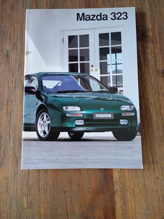 Mazda 323 o.a. 323 F 10 / 1994 24 pag., Verzenden, Zo goed als nieuw, Mazda