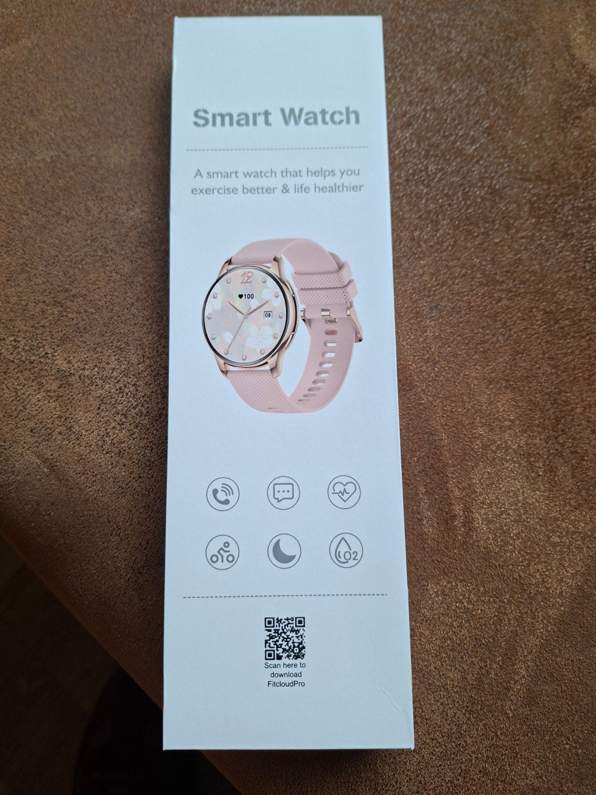 Dames smartwatch te koop., Overige merken, Overige materialen, Polshorloge, Overige materialen