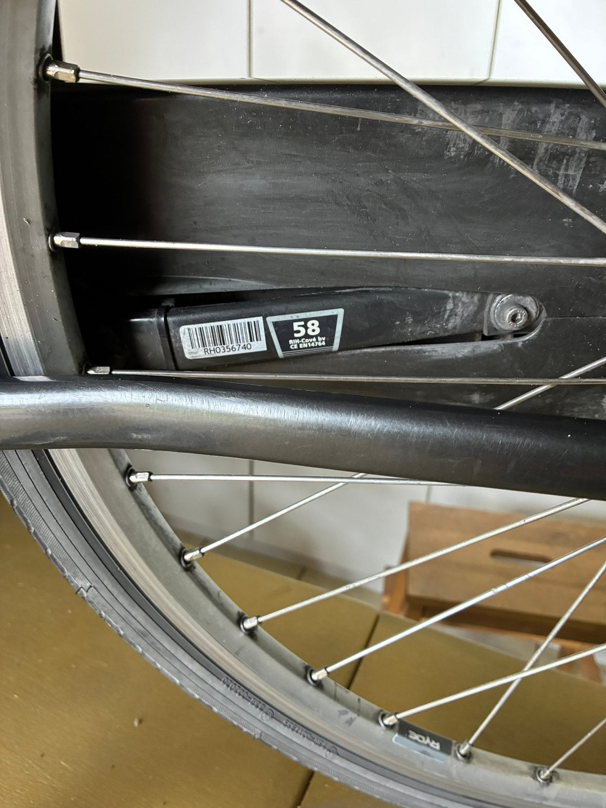 RIH Elektrische fiets, Ophalen, Zo goed als nieuw, Elektrische fiets, Motor