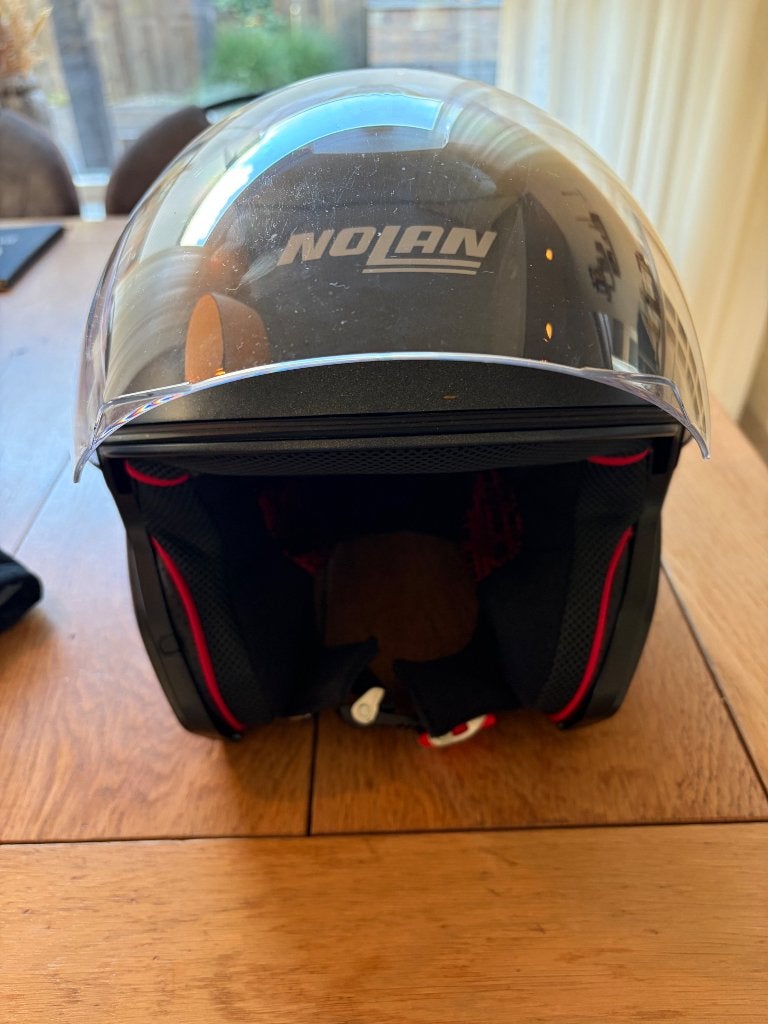 Te koop Nolan Jet Motorhelm, Motoren, Nolan, Jethelm, Ophalen of Verzenden, Dames