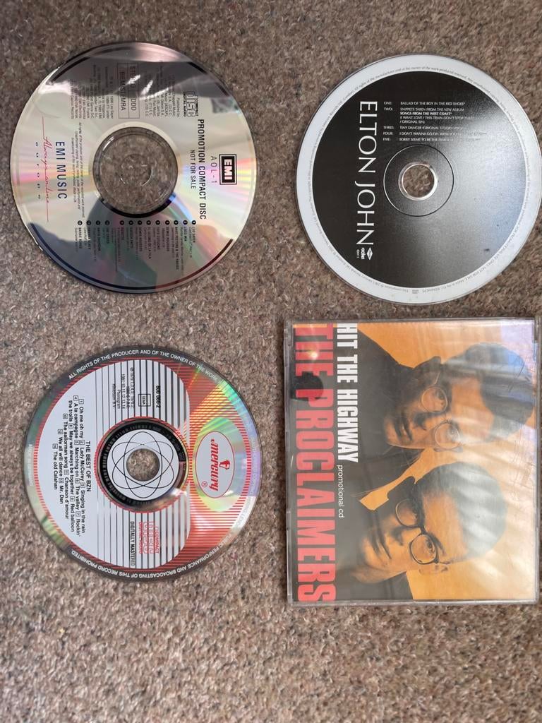 PROMOTIONAL CD’s / BOOTLEGS, nooit officieel uitgebracht!, Cd's en Dvd's, Cd's | Pop, Ophalen, Zo goed als nieuw