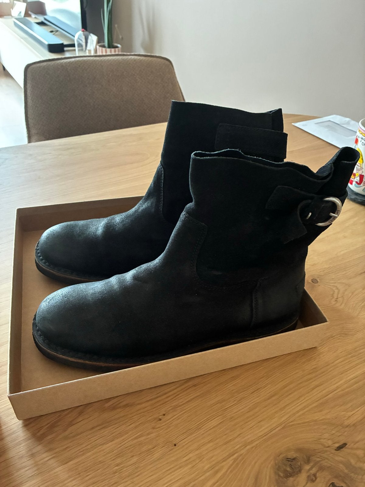 Zo goed als nieuwe Shabbies laarsjes maat 41, Kleding | Dames, Ophalen, Zwart, Lage of Enkellaarzen, Zo goed als nieuw