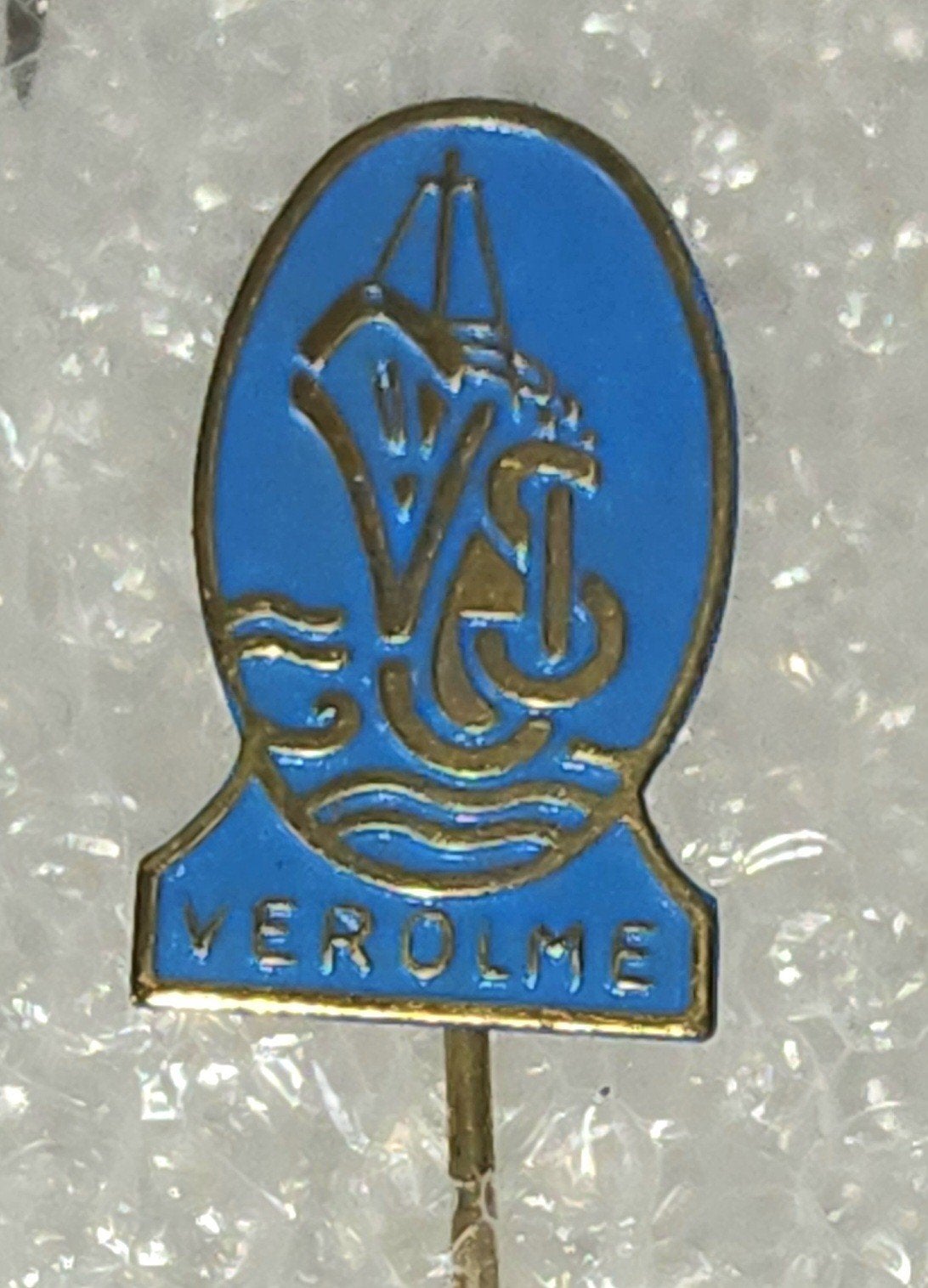 Vintage Verolme Speldje, Ophalen of Verzenden, Gebruikt, Overige onderwerpen, Speldje of Pin