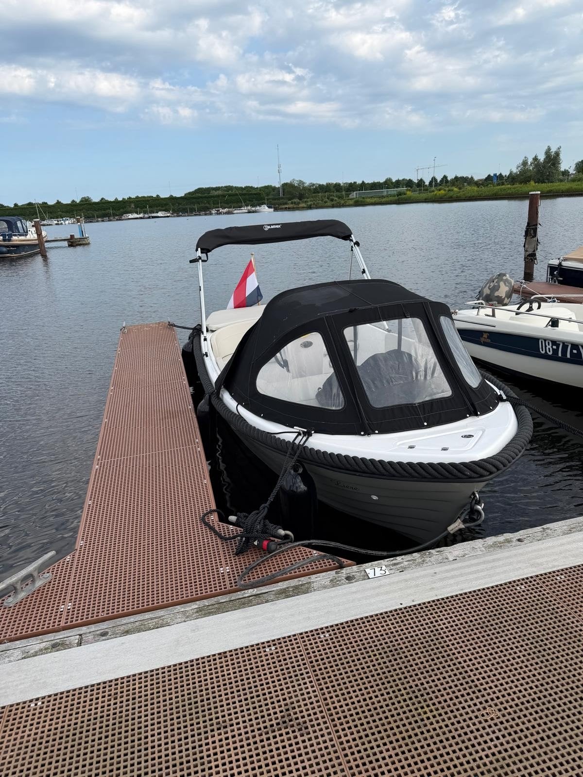 Aquatico 590 sloep met Yamaha 20 pk, slechts 7 vaar uren, Nieuw, 2 m, 20 pk, Ophalen