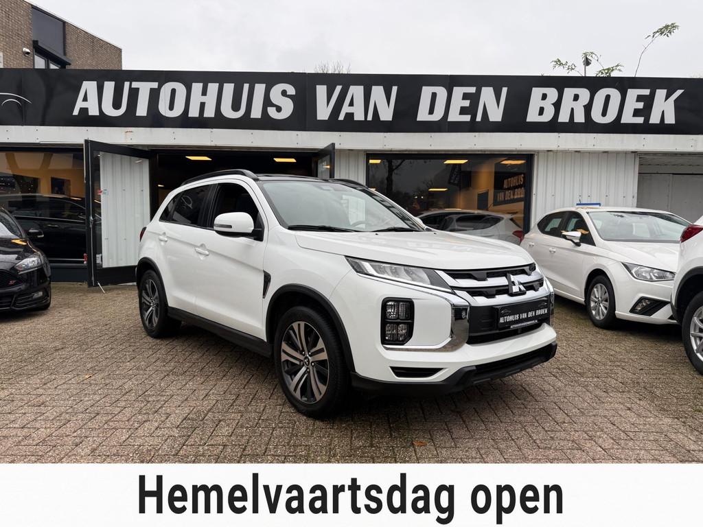 Mitsubishi ASX 2.0 Intense Automaat|Pano|Navi|Cruise|Camera|, Auto's, Mitsubishi, 1998 cc, 1380 kg, Gebruikt, Zwart