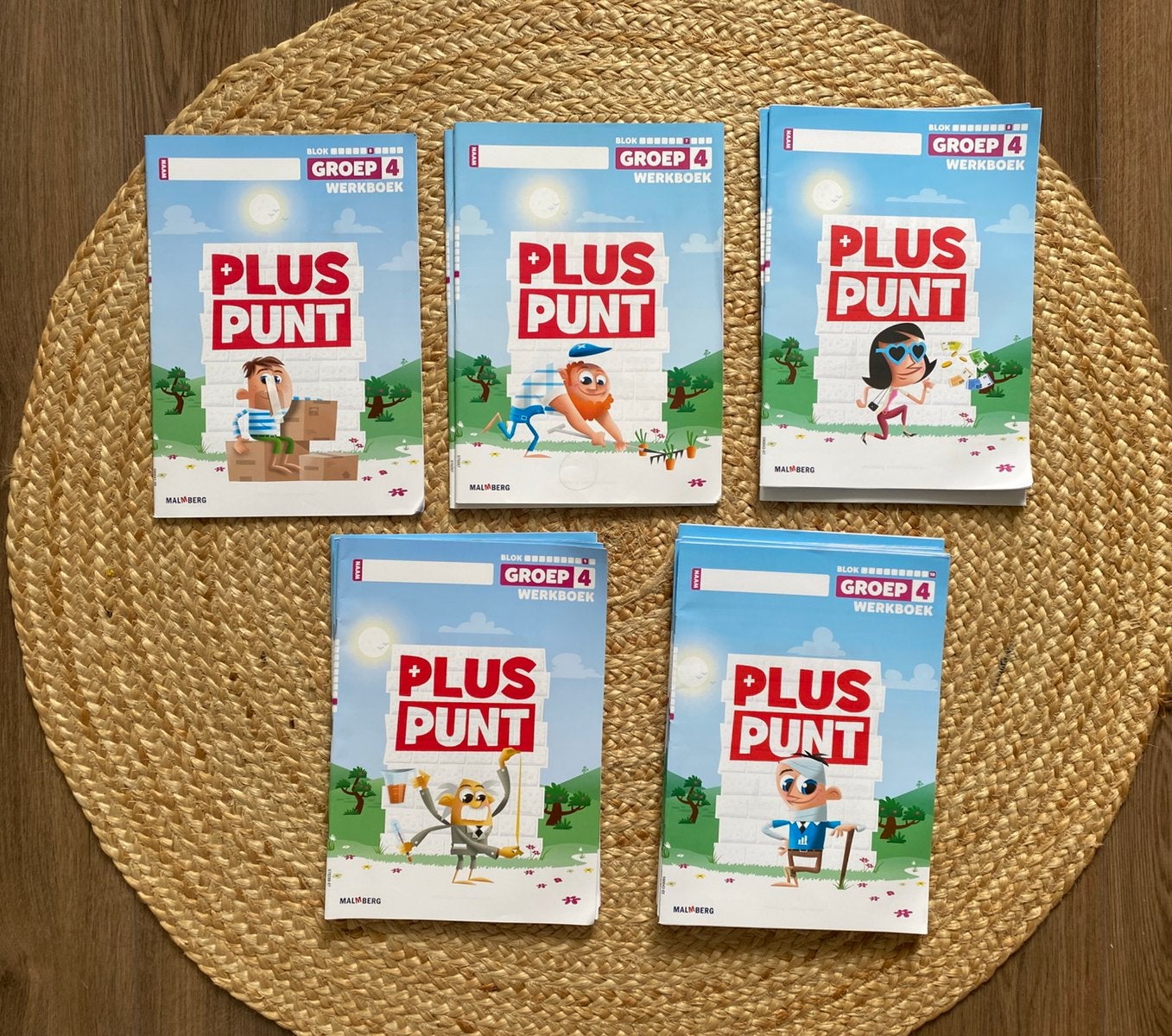 Pluspunt werkboeken groep 4, Boeken, Schoolboeken, Ophalen of Verzenden, Zo goed als nieuw, Overige niveaus