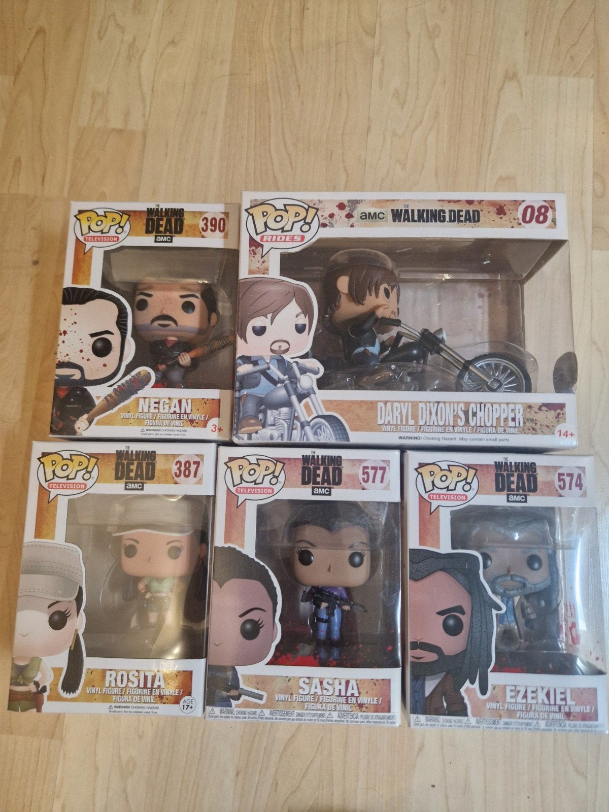 Funko Pop! The Walking Dead Collectie (5 stuks), Ophalen of Verzenden, Nieuw