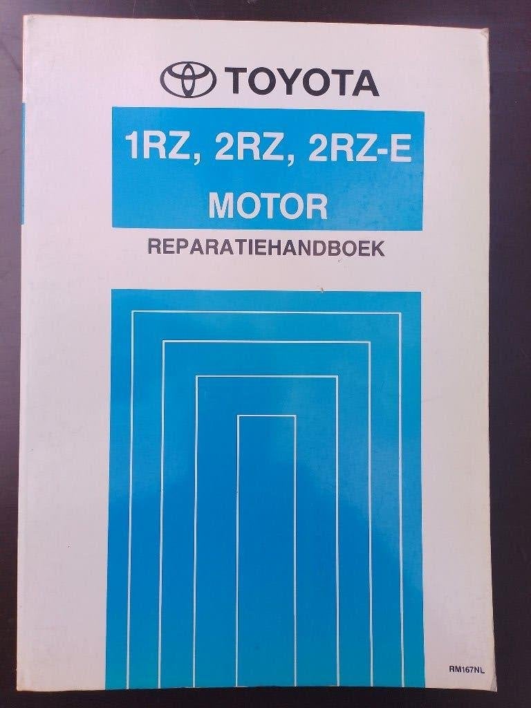 Toyota Hiace dealer werkplaatsboek  motor 88 - 95 1RZ + 2RZ, Ophalen of Verzenden, Gelezen, Toyota