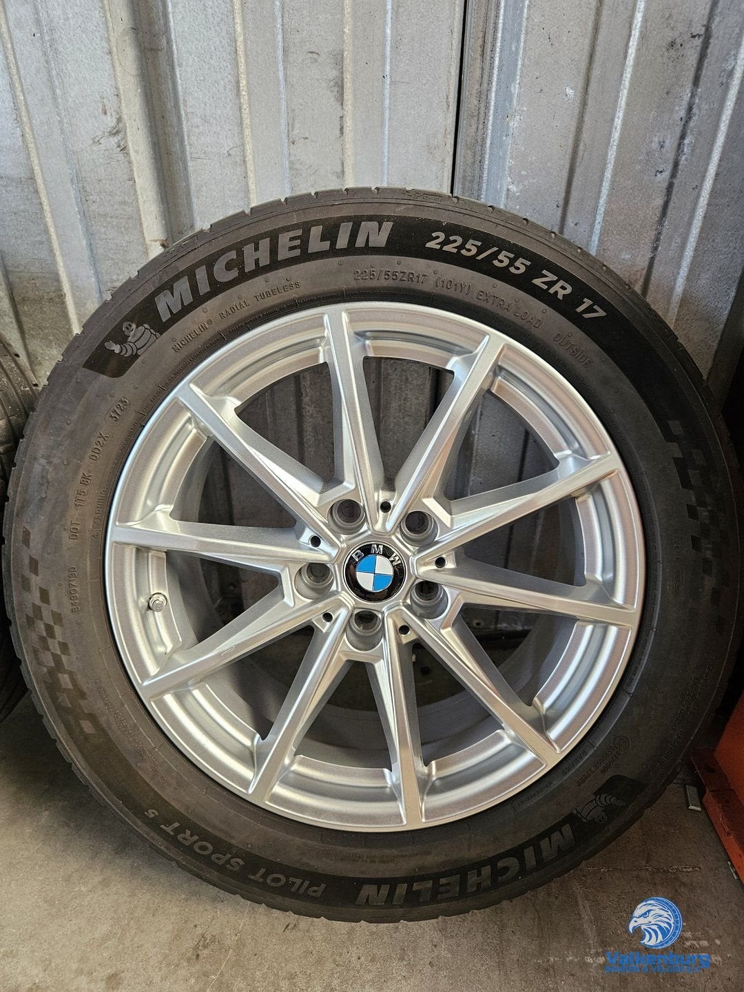 5-6mm! Originele BMW 4 Serie i4 G26 17 inch Style 851 5x112, Auto-onderdelen, Banden en Velgen, Gebruikt, -, -, Banden en Velgen