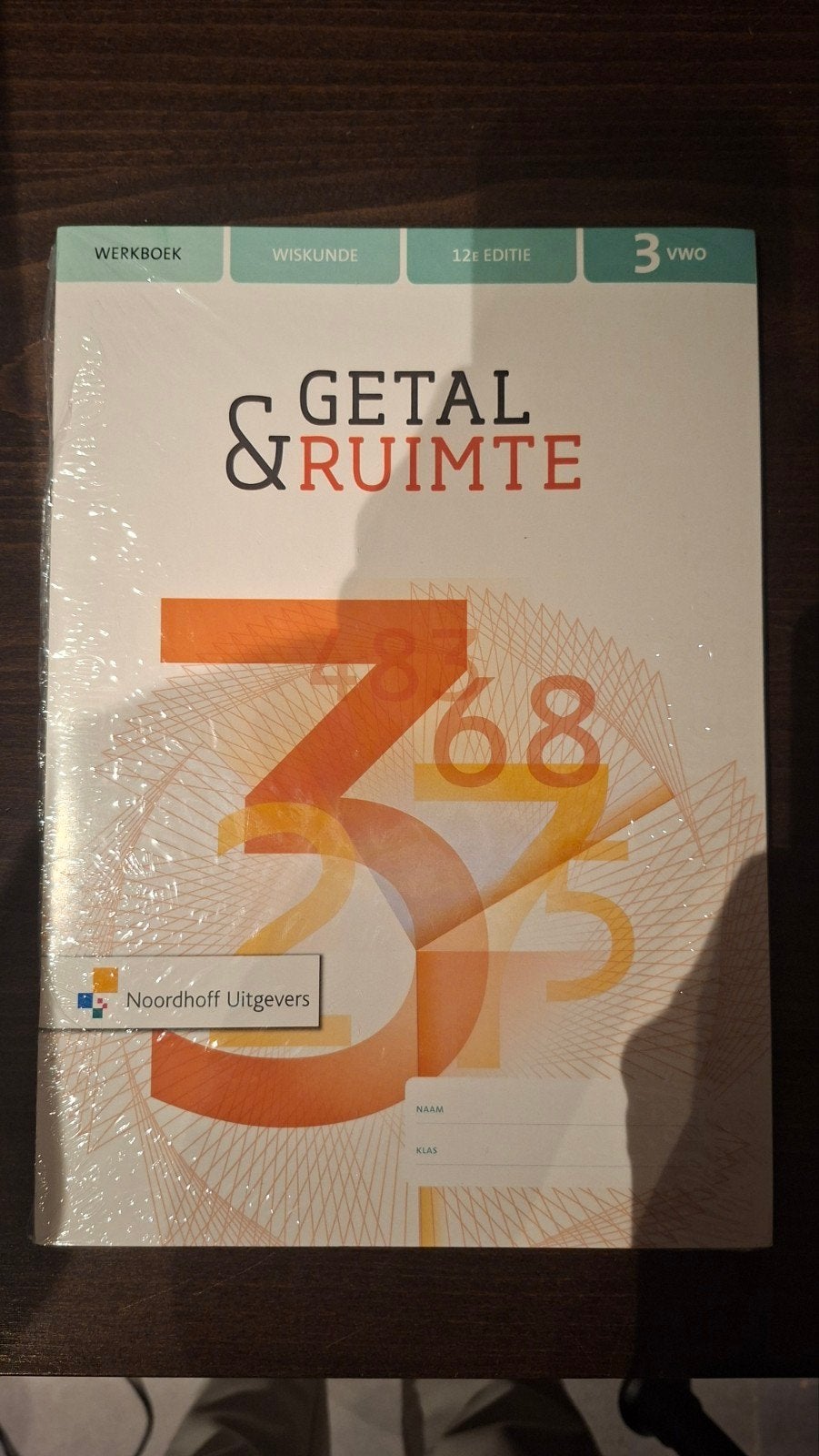 Getal & Ruimte 3 Havo/VWO Werkboek 12e editie, Boeken, Schoolboeken, Ophalen of Verzenden, Nieuw, VWO, Wiskunde A