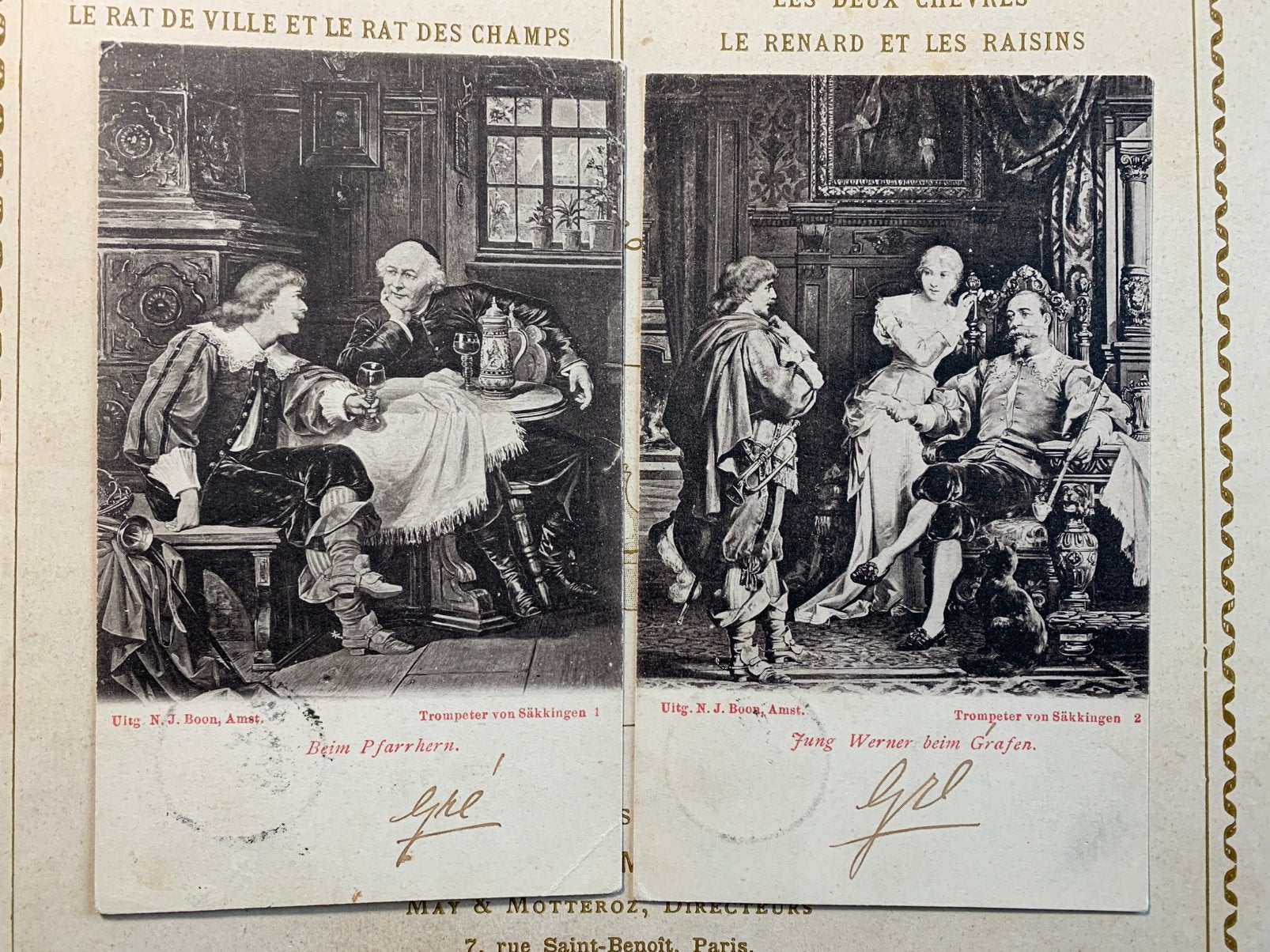 1903 Van Gré - De Trompetter van Saekkingen (MC), Ophalen of Verzenden, Voor 1920, Gelopen, Overige thema's