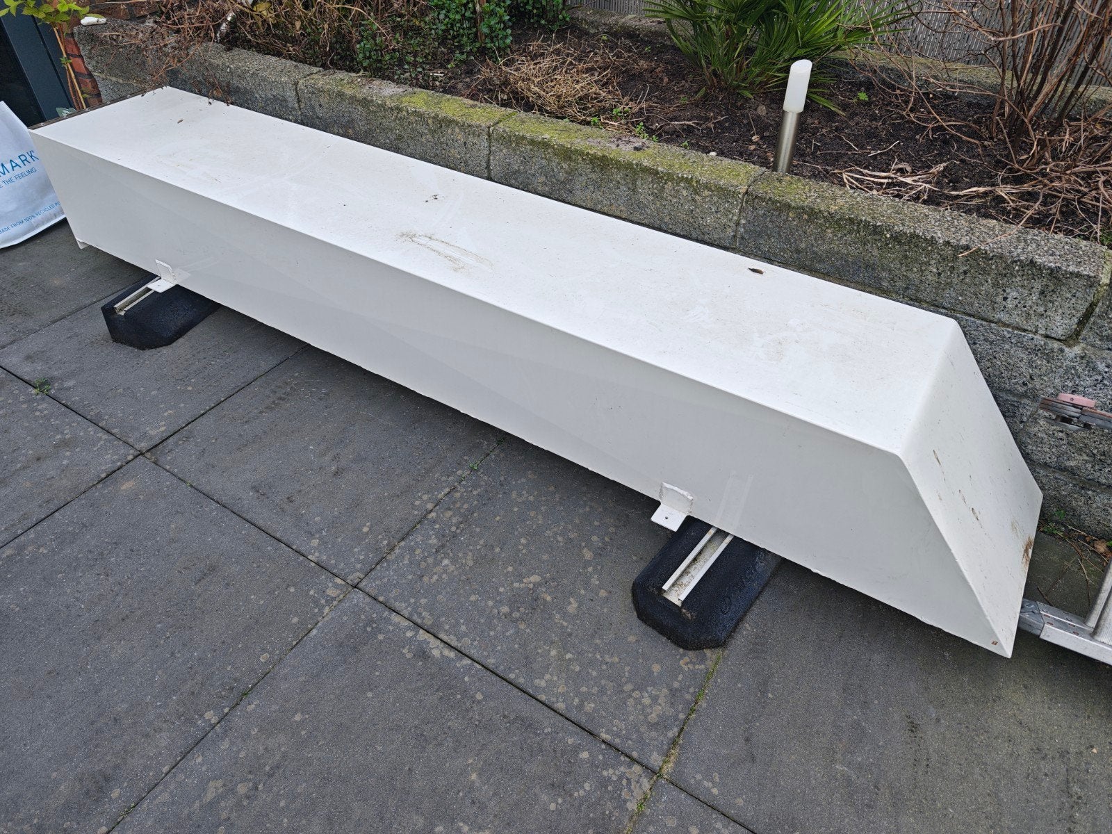 aluminium opbergbak voor op auto/busje, Ophalen