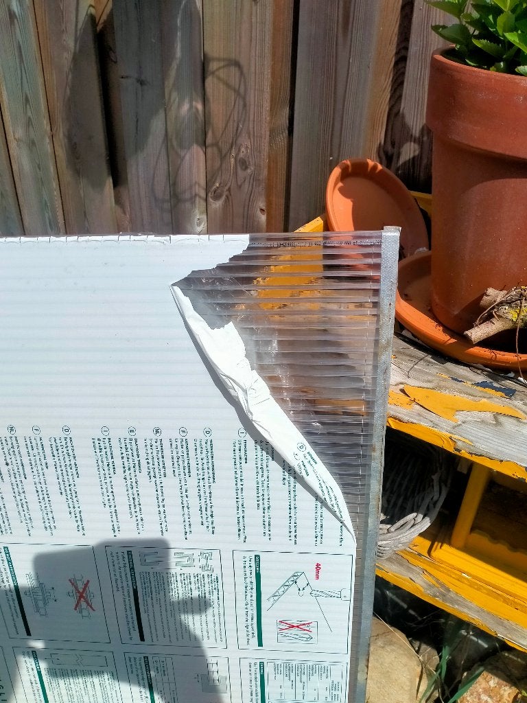 Polycarbonaat platen nieuw, Ophalen, Nieuw, Veranda