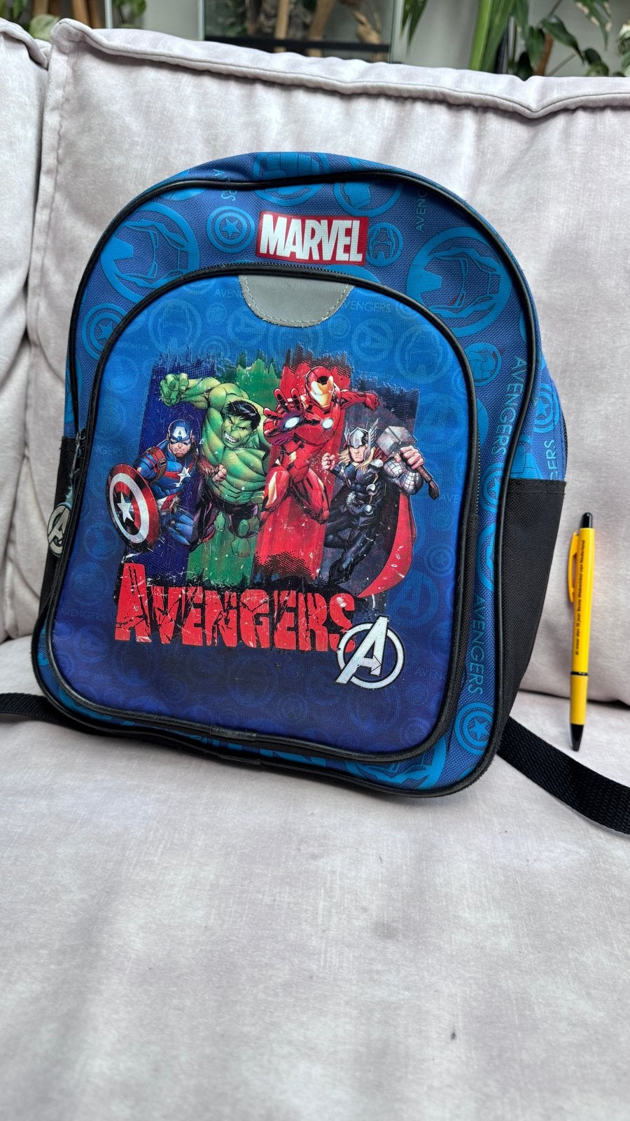 Marvel Avengers rugzak - Ideaal voor school of uitjes!, Gebruikt, Disney of Dora, 25 tot 40 cm, Ophalen of Verzenden