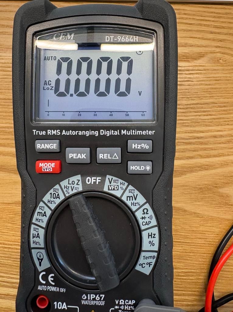 True RMS Multimeter CEM  DT-96664h, Ophalen of Verzenden, Nieuw, Multimeter