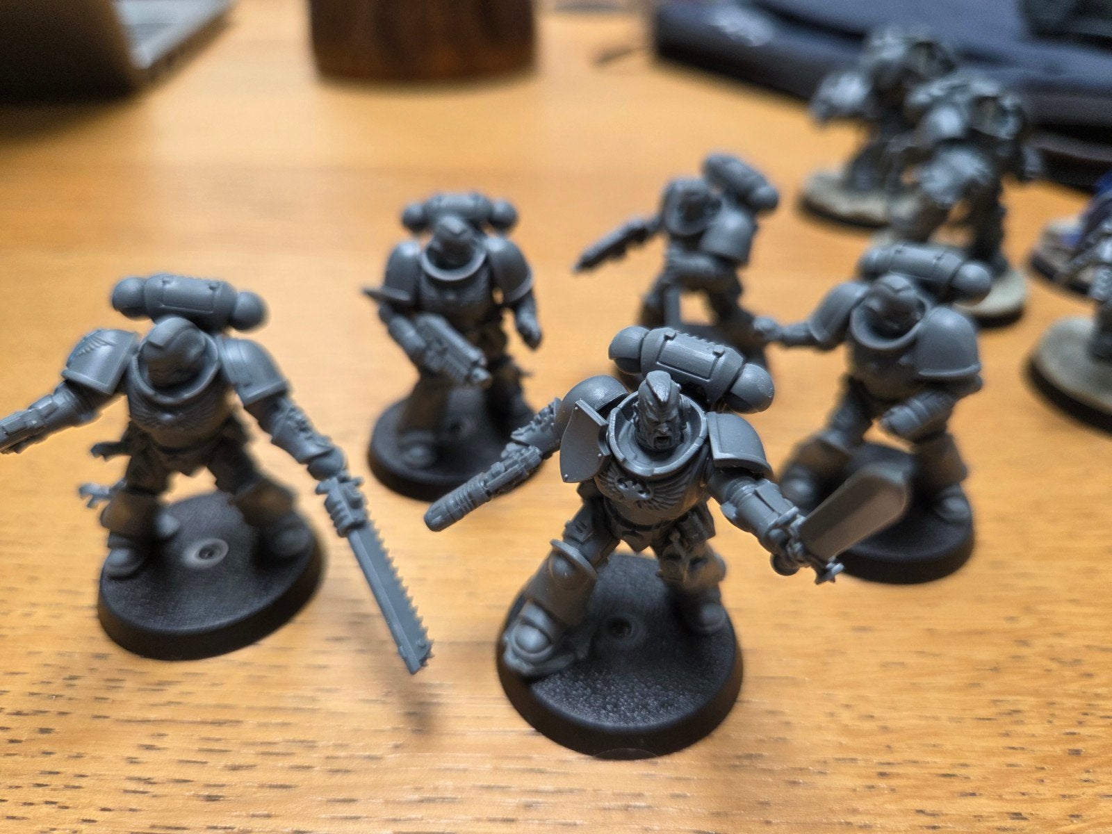 5 Warhammer 40k Assault Intercessors - Geconverteerd, Hobby en Vrije tijd, Verzenden, Zo goed als nieuw, Warhammer 40000, Figuurtje(s)