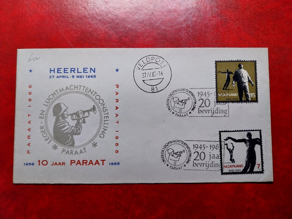 Pracht envelop Paraat 1965 Heerlen, Verzenden, Envelop