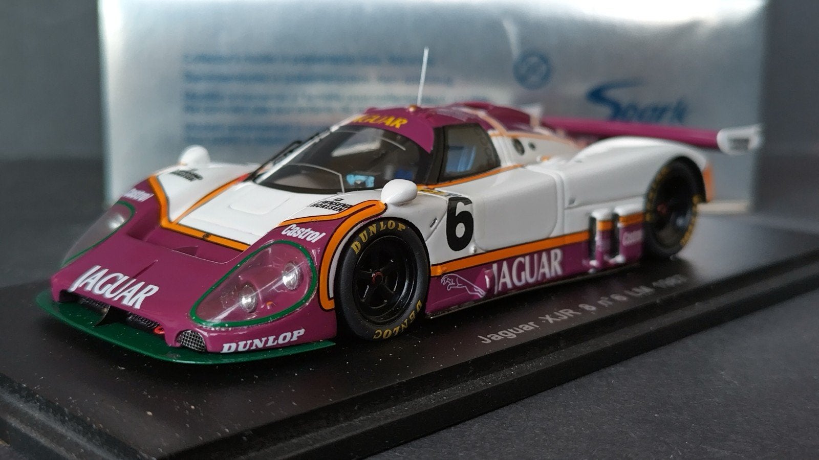 Jaguar XJR 8 Le Mans 1987 Brundle Nielsen 1:43 Spark Pol, Overige merken, Auto, Nieuw, Lei pou kok 28d Taipa Macau