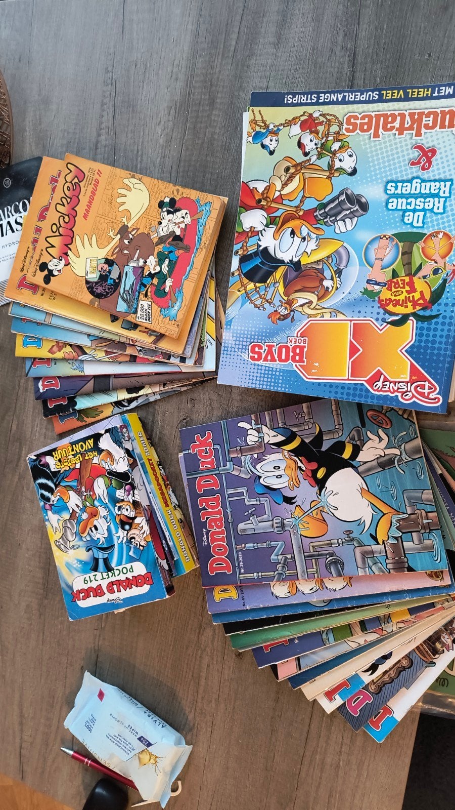 Grote collectie Donald Duck en Oom Dagobert stripboeken, Meerdere stripboeken, Ophalen of Verzenden, Gelezen, Walt Disney
