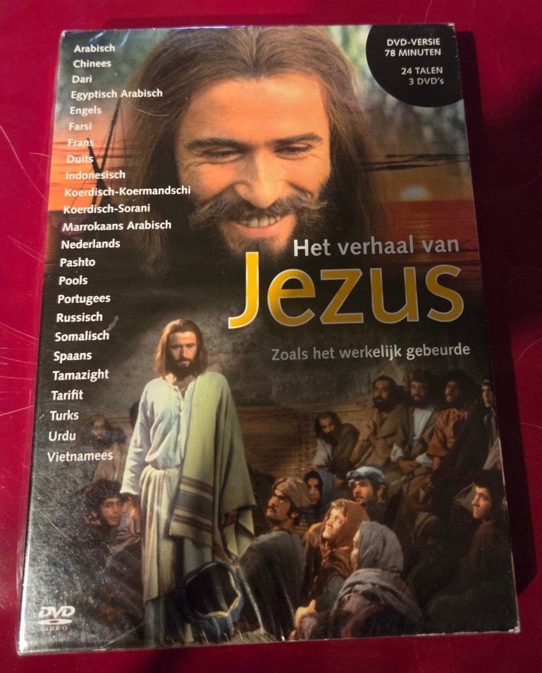 Het verhaal van Jezus - DVD (nieuw), Alle leeftijden, Ophalen of Verzenden, Nieuw in verpakking, Turks