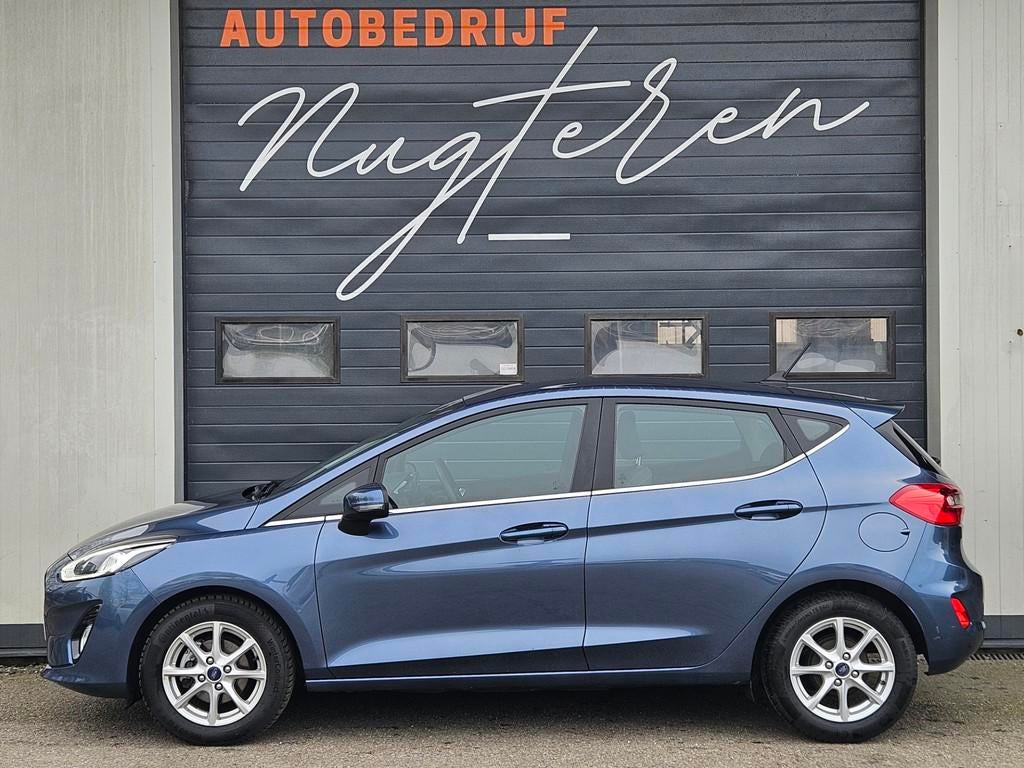 Ford Fiesta 1.0 EcoBoost Titanium|Carplay|Clima|1e eigenaar, Voorwielaandrijving, Stof, Gebruikt, 1064 kg