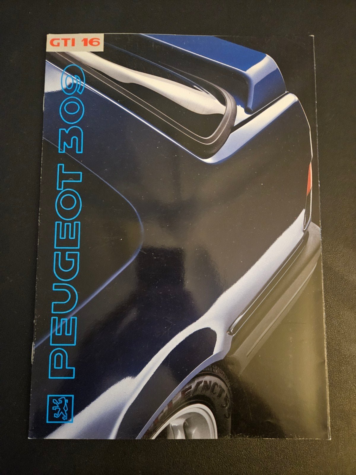 Brochure Peugeot 309 GTI 16 1991, Ophalen of Verzenden, Zo goed als nieuw, Peugeot
