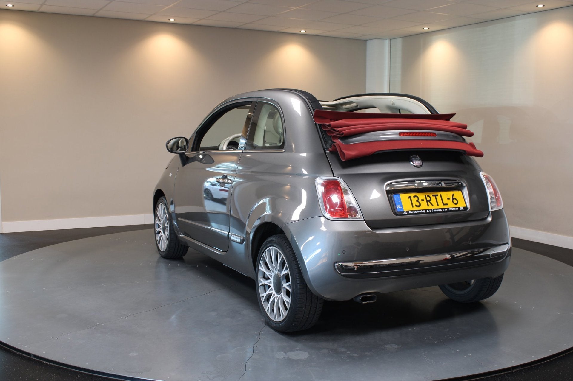 Fiat 500 C 0.9 TwinAir Lounge *Cabrio* Airco|PDC|NAP|Isofix|, Auto's, Euro 5, 86 pk, Gebruikt, 31 €/maand