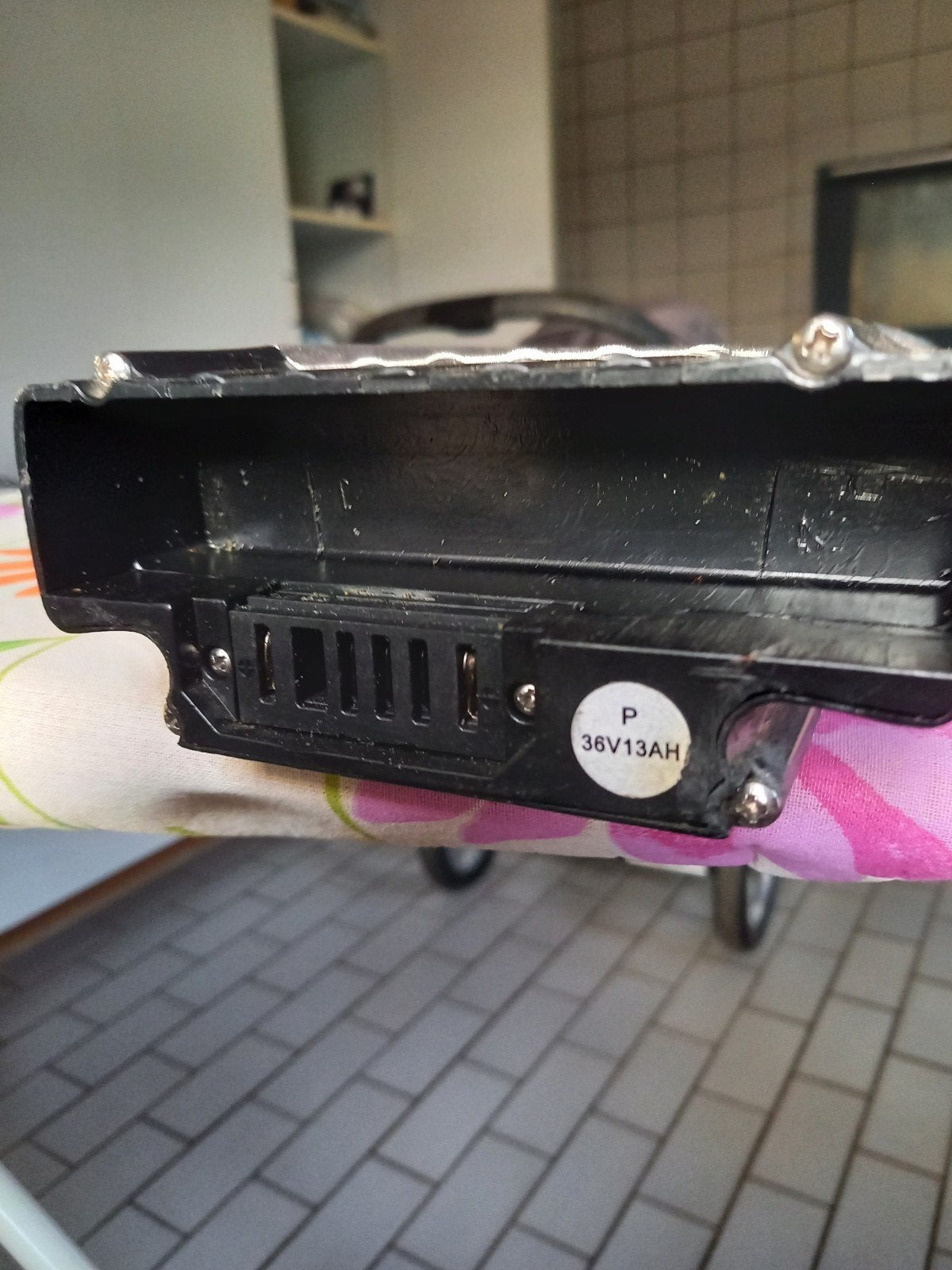 E-bike accu 36V 13Ah voor een Peper fiets, Ophalen, Gebruikt