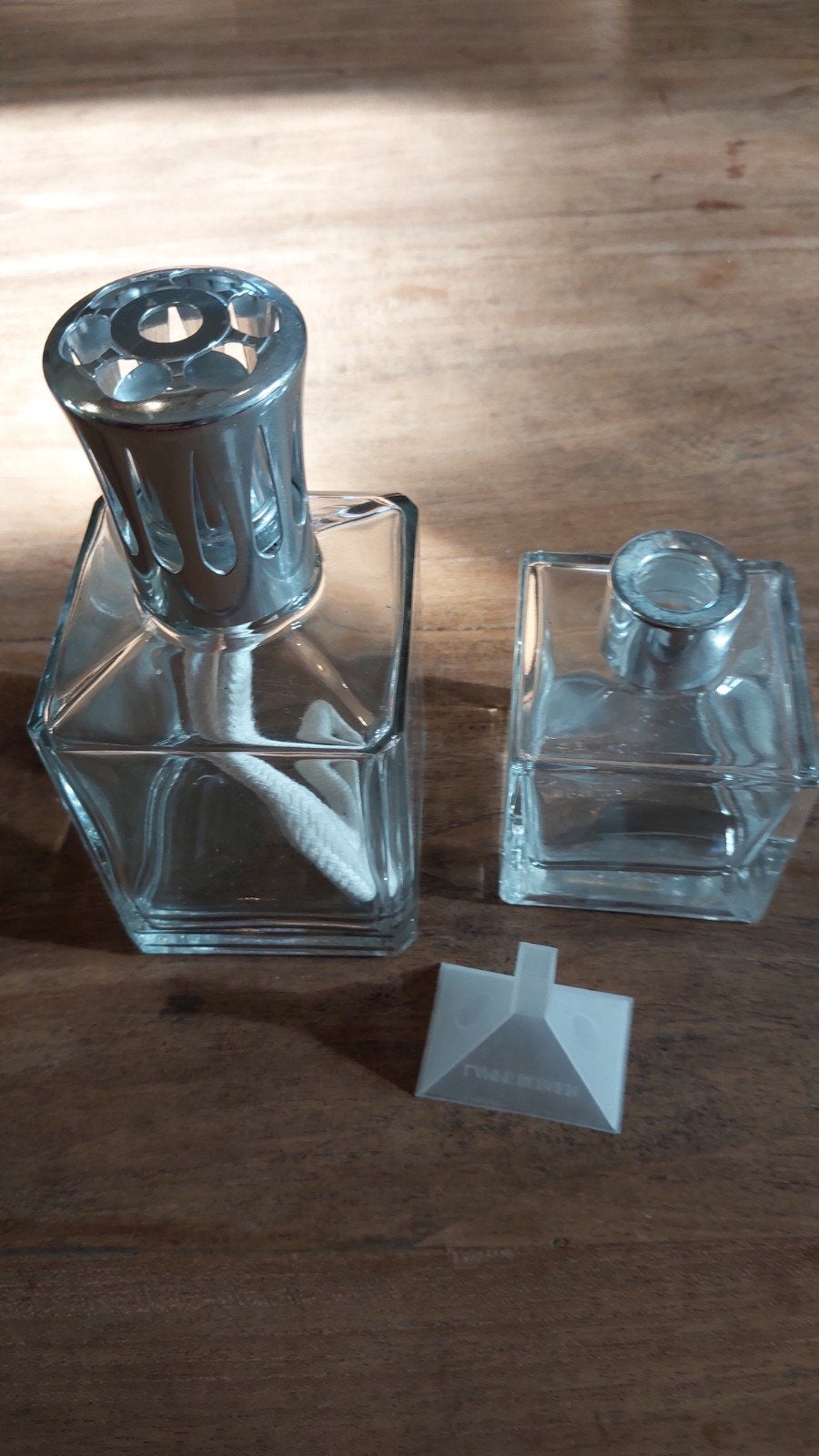 Lampe Berger Geurbrander - Glazen Model, Ophalen of Verzenden, Gebruikt, Glas, Klassiek