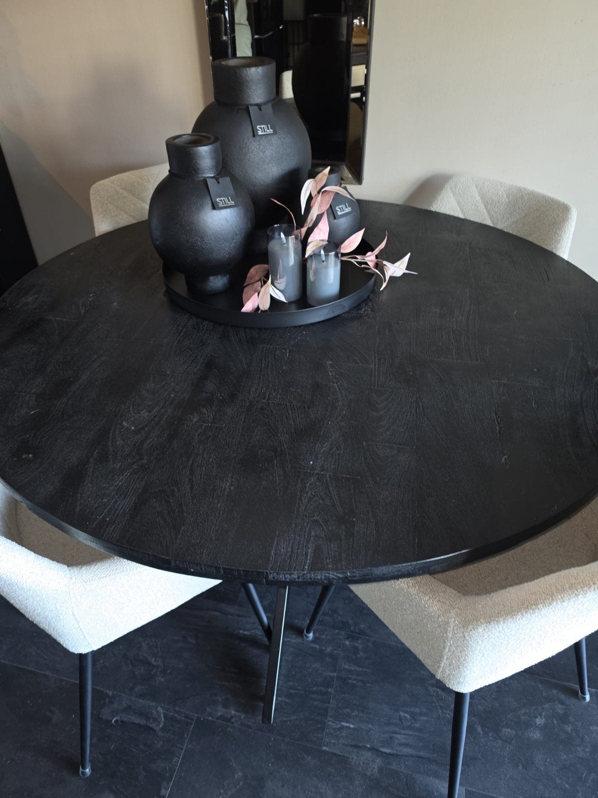 eettafel, Ophalen of Verzenden, Zo goed als nieuw, Rechthoekig, 100 tot 150 cm