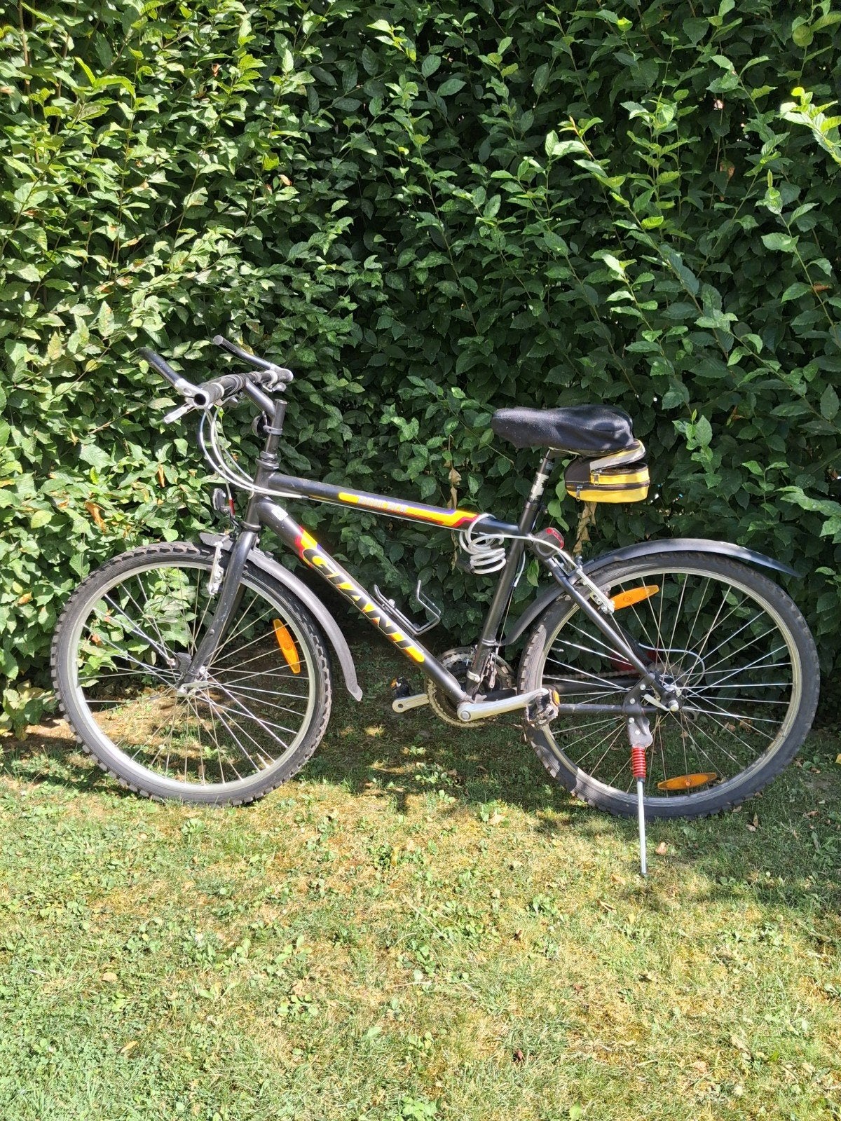 Giant Boulder Mountainbike, Gebruikt, Velgrem, Geen vering, Giant