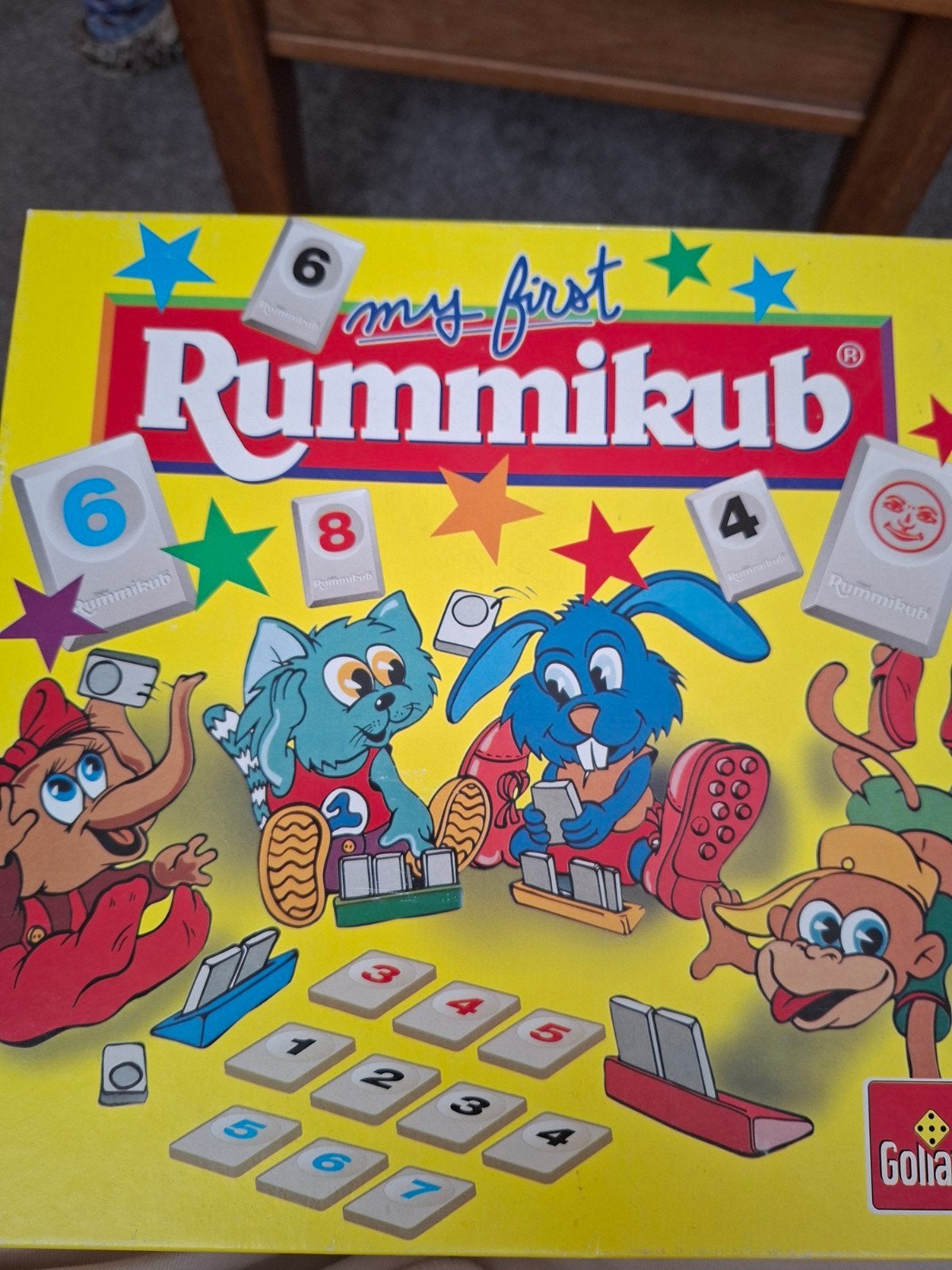 My First Rummikub - Leuk familiespel voor jonge kinderen, Drie of vier spelers, Ophalen of Verzenden, Nieuw, Goliath