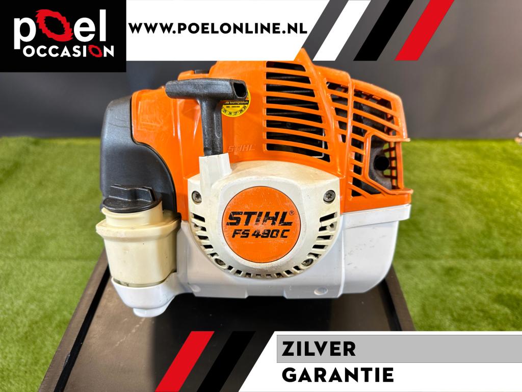 STIHL FS 490 C-EM L Bosmaaier Met 1 jaar garantie!, Niet ingevuld, Benzine, Gebruikt, Niet ingevuld