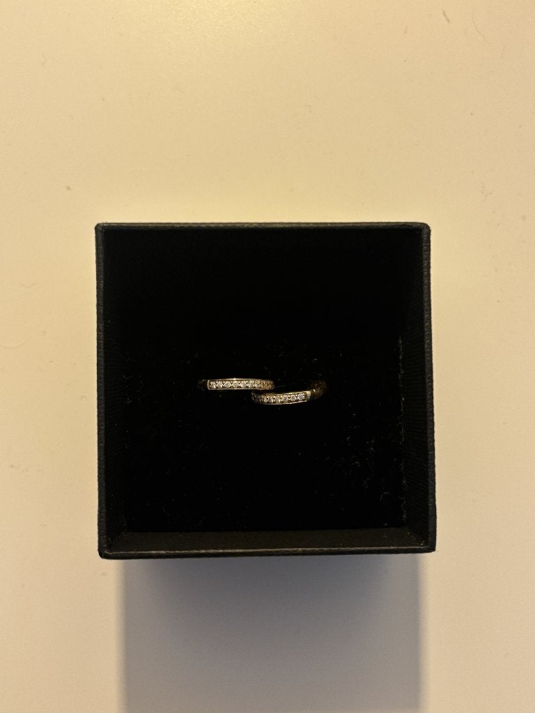 Blush Oorringen met zirkonia 11 mm 14k goud, Sieraden, Tassen en Uiterlijk, Hangers, Verzenden, Nieuw, Goud