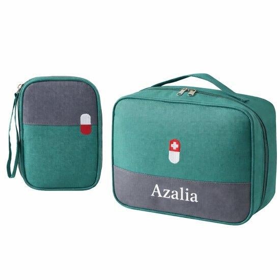 Set van 2: Nieuwe EHBO Tassen (Leeg) - Groen - Azalia x10, Verzenden, Nieuw, Unisex volwassen