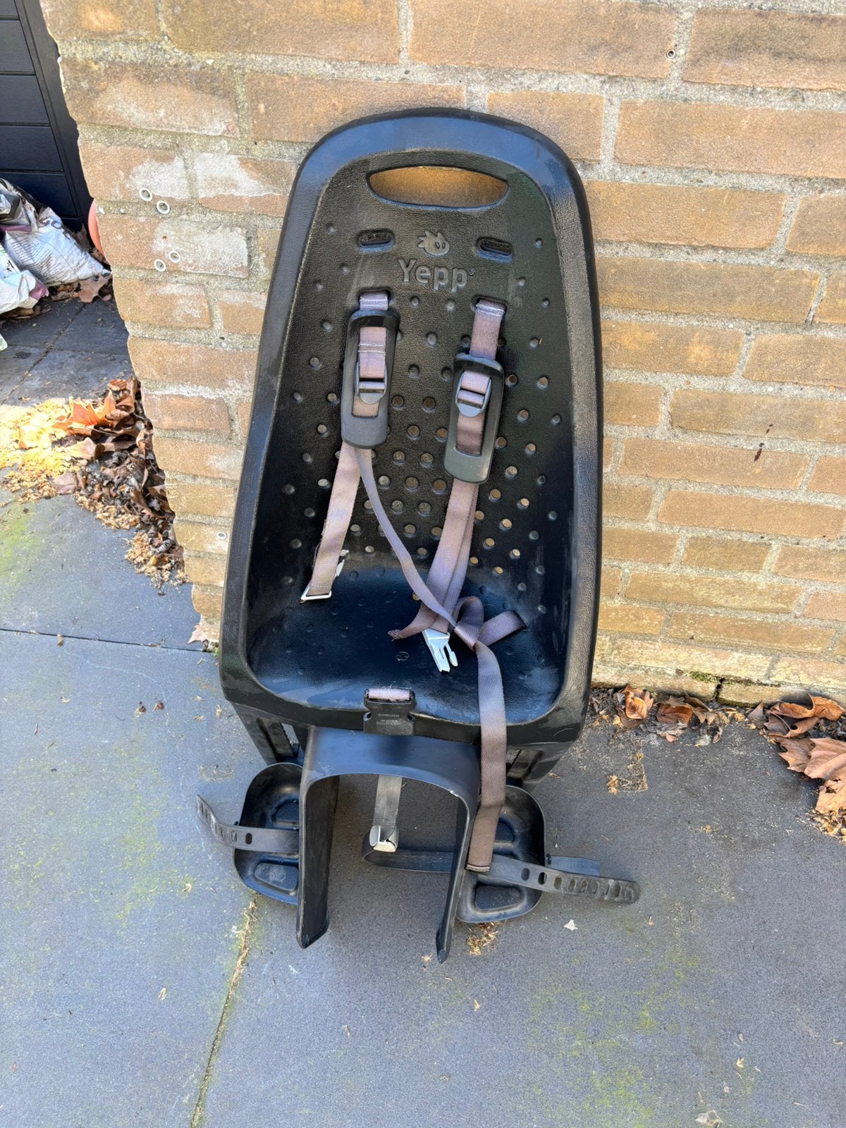 Fietsstoeltje Yepp, Achterzitje, Ophalen, 15 t/m 25 kg, Gebruikt